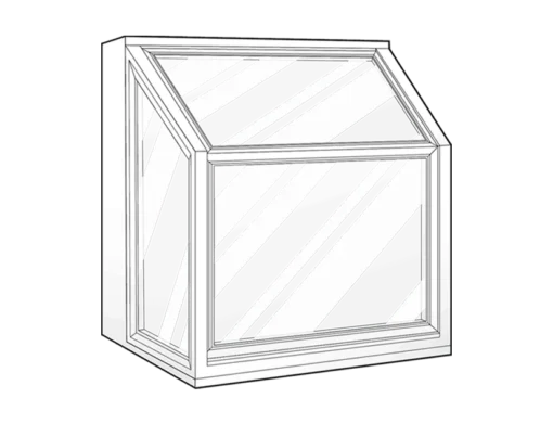 sketch of garden window
